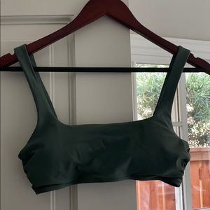Olive Green Bikini Top
